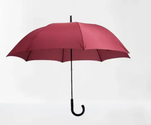 PARAPLUIE AVEC POIGNEE - ROUGE