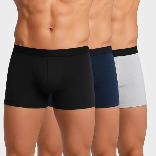 BOXER EN COTON - LOT DE 3
