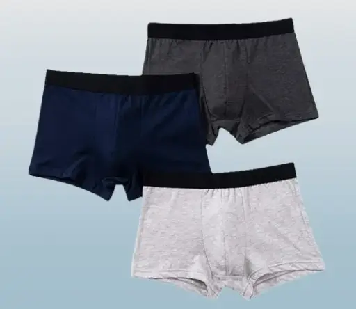 BOXER EN COTON - LOT DE 3
